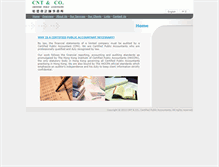 Tablet Screenshot of cntcpa.com